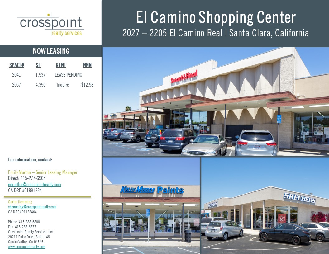El Camino Shopping Center Crosspoint Realty Services